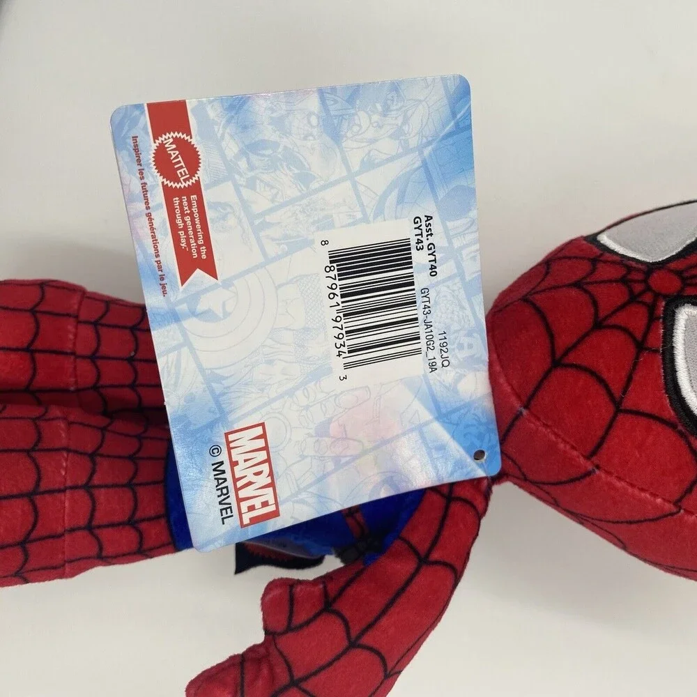 Marvel Plush Spiderman Amazing Spiderman Toy New‎ with tags NWT GYT43 2021